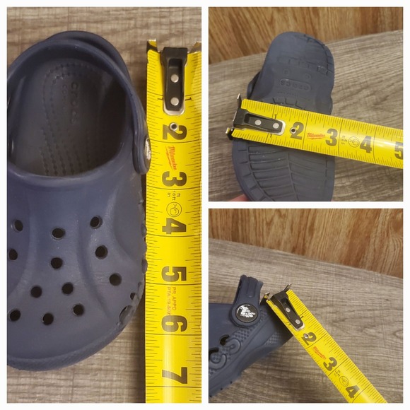 Crocs Baya Clog Shoes Toddler Size 8 Navy - Picture 11 of 11